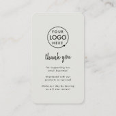 Googleレビュー |ビジネスレビューUsグレーQRコード 名刺 (裏面)