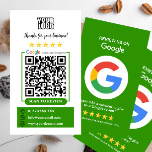 Googleレビュー 名刺