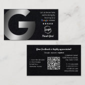 GoogleレビューPremium QR 名刺 (正面/裏面)
