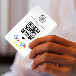 GoogleレビューQRコードありがとう 名刺