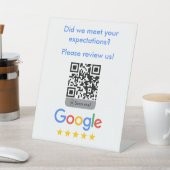 GoogleレビューQRコードスタンド看板 台座サイン (インサイチュ)