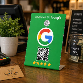 GoogleレビューQRコードスタンド 台座サイン