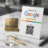 GoogleレビューQRコードスタンド 台座サイン