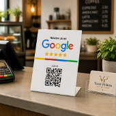 GoogleレビューQRコードスタンド 台座サイン