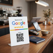 GoogleレビューQRコードスタンド 台座サイン