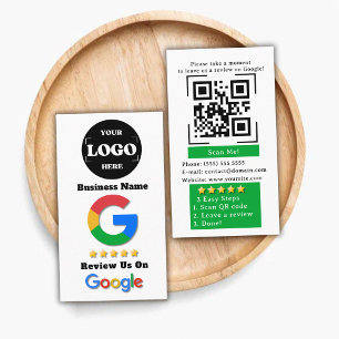 GoogleレビューQRコードタップでGoogleの評価をレビュー 名刺