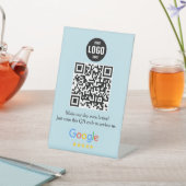 GoogleレビューQRコードペデスタルサインfor Business 台座サイン (インサイチュ)
