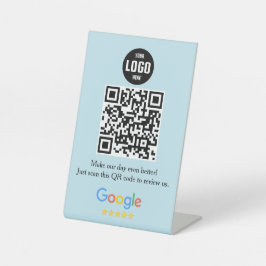GoogleレビューQRコードペデスタルサインfor Business 台座サイン