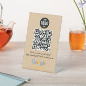 GoogleレビューQRコードペデスタルサインfor Business 台座サイン (インサイチュ)