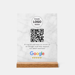 GoogleレビューQRコード卓上サイン アクリルサイン