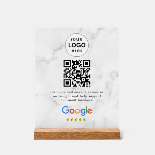 GoogleレビューQRコード卓上サイン アクリルサイン