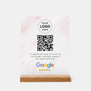 GoogleレビューQRコード卓上サイン アクリルサイン