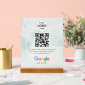 GoogleレビューQRコード卓上サイン アクリルサイン (ウェディング)