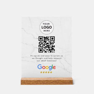 GoogleレビューQRコード卓上サイン アクリルサイン