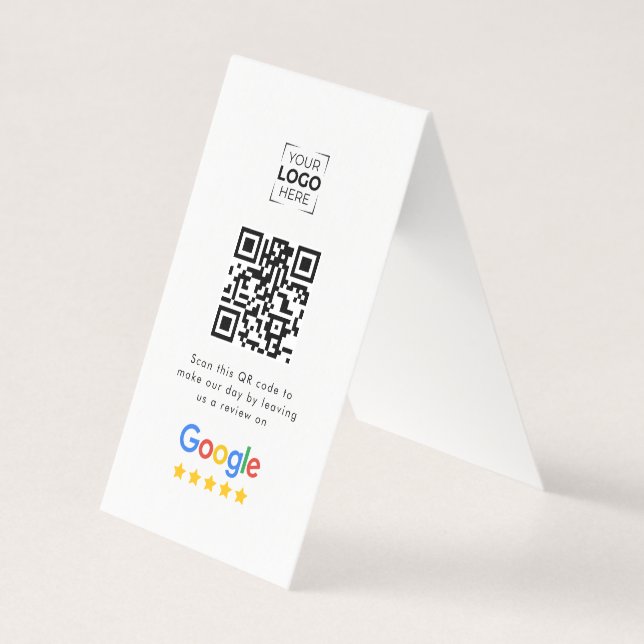 GoogleレビューQRコード ビジネスレビュー (正面)