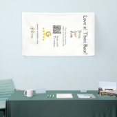 Googleレート米国レビュー注文購入ビジネスQR 横断幕 (トレードショー)