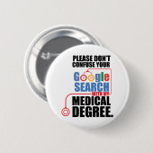 Google検索を混乱させない 缶バッジ (正面&裏面)