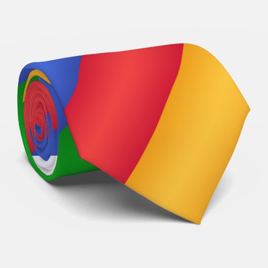 Google色のタイ#1 ネクタイ (ロール)