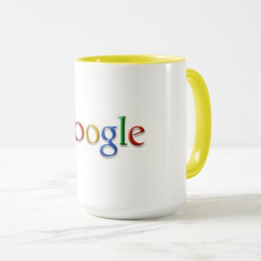 Google高品質マグ マグカップ (正面右)