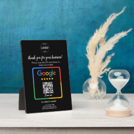 Google レビュー QR コード ビジネス ロゴ フォトプラーク