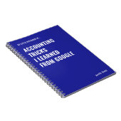 Google Accountant学の会計トリック ノートブック (右側)