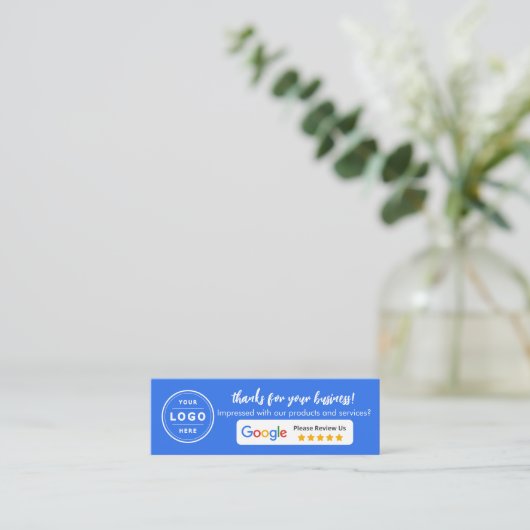 Google Business Review コーリングカード (スタンド正面)