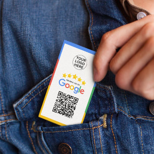 Google Business Review 5スターQrコード 名刺