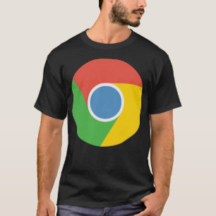 Google Chromeステッカー Tシャツ
