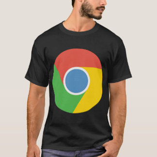 Google Chromeステッカー Tシャツ