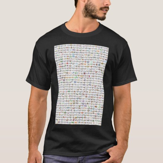 Google DoodleクラシックTシャツ Tシャツ (正面)