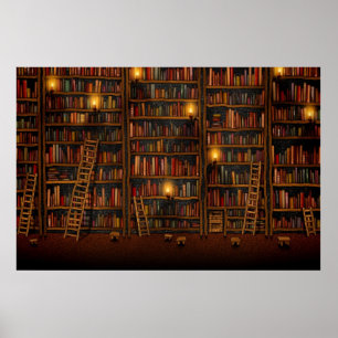 Google Library ポスター