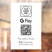 Google Pay QR | 非接触型ビジネス決済 ウィンドウサイン (シート2)