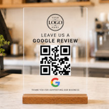 Google Review ロゴ アクリル卓上ディスプレイ