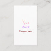 Google review business logo Scan QR review 名刺 (裏面)