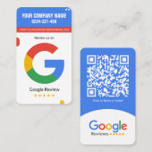 Google Review Card（あらゆる企業に対応） 名刺 (正面/裏面)