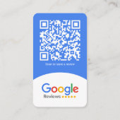 Google Review Card（あらゆる企業に対応） 名刺 (裏面)