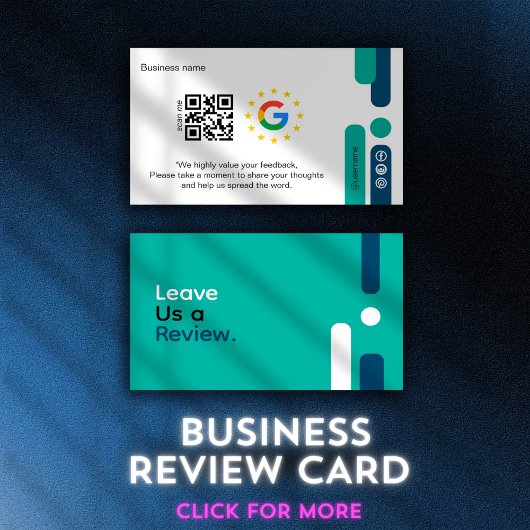 Google Review My Business Qrコモダンード 名刺