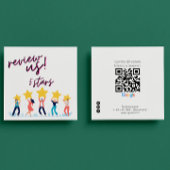 Google Review My Business Qrコードリンク スクエア名刺