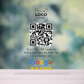 Google Review QR Code Business Review  アクリルサイン (ニュートラル)