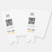 Google Review QR Code Business Review フェイバーボックス (見開き)