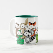 Googly家族 ツートーンマグカップ (正面左)