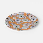 Googly目の叙事詩のパーティー ペーパープレート (アングル)