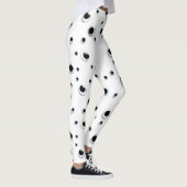 Googly目の白黒おもしろいでかわいいユニーク レギンス (右)