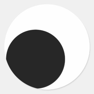 Googly目(ボーダー無し) ラウンドシール