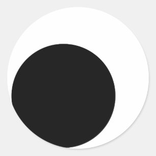 Googly目(ボーダー) ラウンドシール