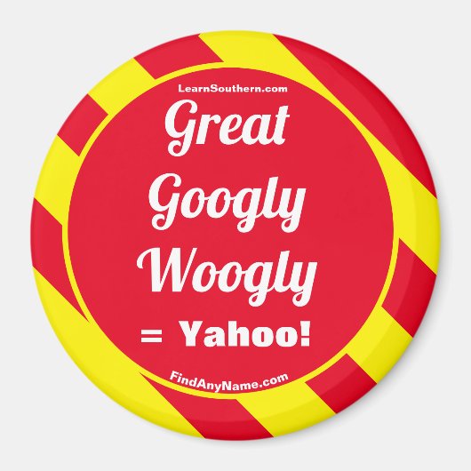 Googly素晴らし Woogly = Yahoo!マグネット マグネット (正面)