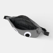 Googly おもしろい Eyesカスタムグレイ ファニーパック (見開き)