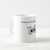 googly eye mug コーヒーマグカップ (正面左)