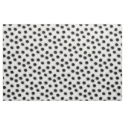 Googly eye pattern – 透明 ファブリック (ヤード)