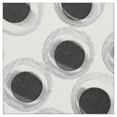 Googly eye pattern – 透明 ファブリック (クローズアップ)